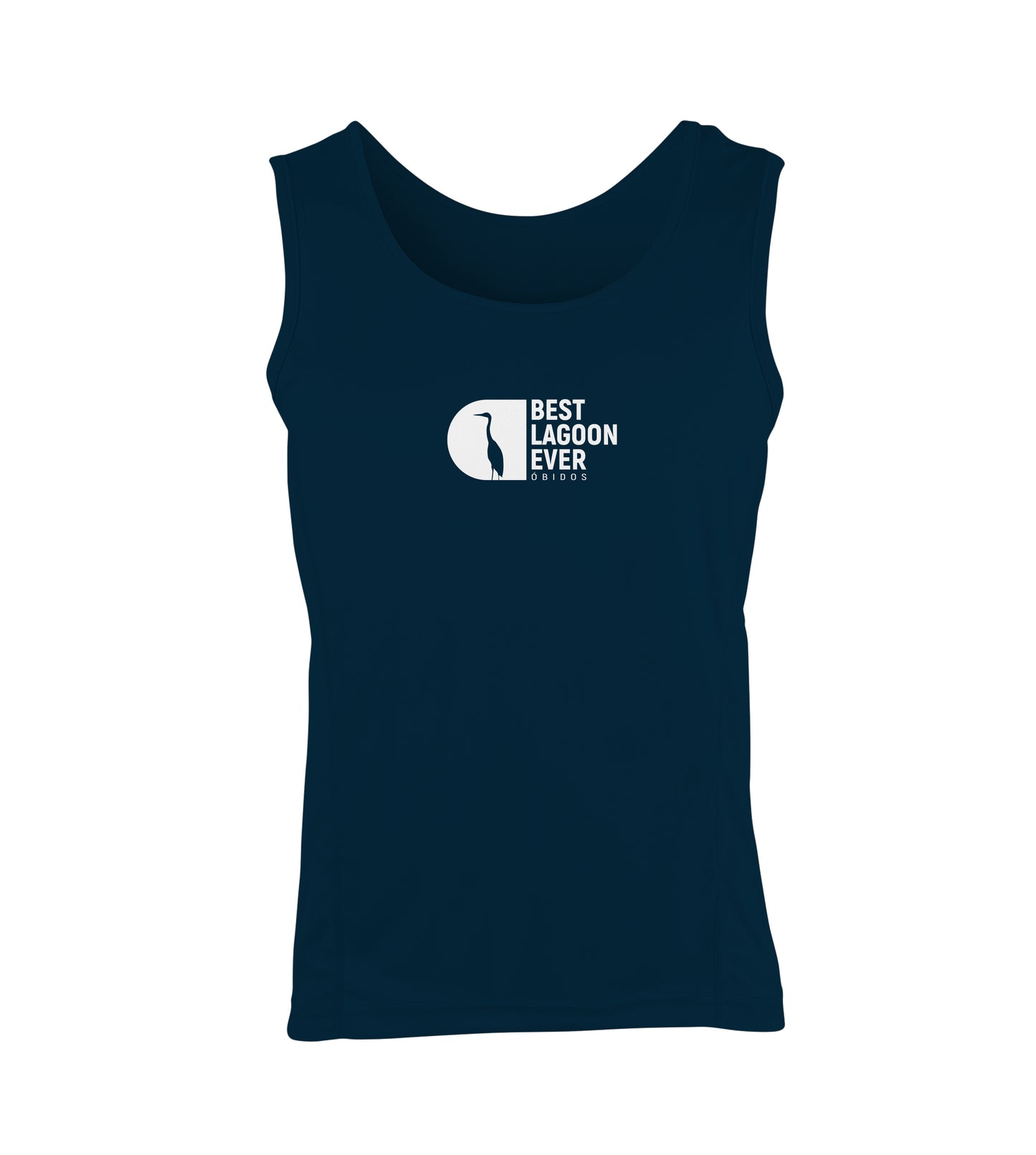 Camiseta sin mangas Best Lagoon Ever - Garza Real