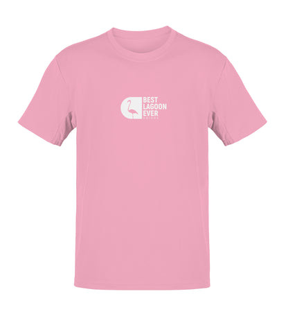 Camiseta Best Lagoon Ever - Flamingo