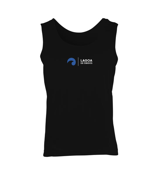 Wave Sleeveless T-shirt - Lagoa