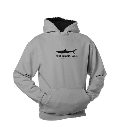 Sudadera con capucha Tiburón Azul