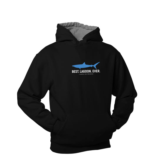 Hoodie Best Lagoon Ever - Tubarão Azul