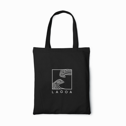 Saco de pano Lagoa de Óbidos - Mapa